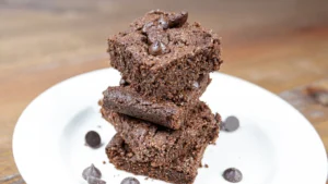 Chocolate-Chip High Protein Brownies