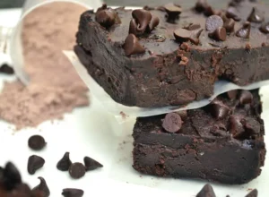 Black Bean Protein Brownies